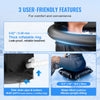 VEVOR Ice Bath Tub, Cold Water Therapy Plunge Tub for Athlete, Portable Outdoor Ice Barrel Plunge Pool for Recovery, 98 Gal Inflatable Folding Bathtub with Cover, Home Ice Pod for Adult, 35.4"Lx30"H