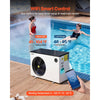 VEVOR Pool Heat Pump Max 70730 BTU, Electric Pool Heater for Above & In-Ground Up to 19812 Gallons, All-DC Inverter Technology, WiFi & App Remote Control, Multiple Protection for Swimming Party