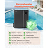 VEVOR Pool Heat Pump Max 104790 BTU, Electric Pool Heater for In-Ground Up to 27738 Gallons, All-DC Inverter Technology, WiFi & App Remote Control, Multiple Protection for Swimming Parties