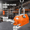 VEVOR Magnetic Lifter, 1320 lbs/600kg Pulling Capacity, 2.5 Safety Factor, Steel and Neodymium, Lifting Magnet with Release, Permanent Lift Magnets, Heavy Duty Magnet for Hoist, Block, Shop Crane