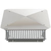 VEVOR Chimney Cap, 13\" x 24\" Flue Caps, 304 Stainless Steel Fireplace Chimney Cover, Adjustable Metal Spark Arrestor with Bolts Screws, Mesh Chimney Flue Cover for Outside Existing Clay Flue Tile
