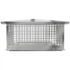 VEVOR Chimney Cap, 13\" x 24\" Flue Caps, 304 Stainless Steel Fireplace Chimney Cover, Adjustable Metal Spark Arrestor with Bolts Screws, Mesh Chimney Flue Cover for Outside Existing Clay Flue Tile