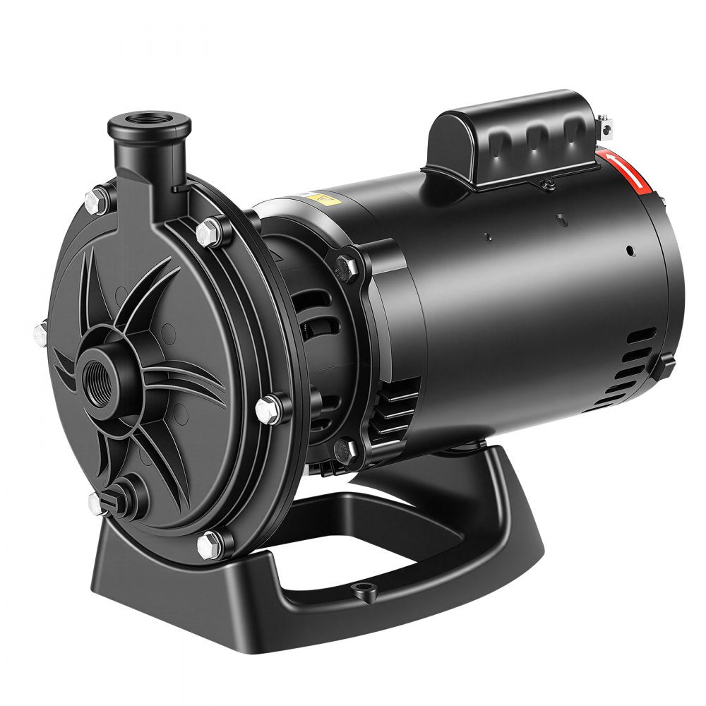 VEVOR Booster Pump 1.5 HP 16.5 GPM ODP Motor for Pressure Side Pool Cleaner, AC 120V Pool Booster Pump, 125 ft Max Head, NPT 3/4 in Inlet/Outlet, Wide Compatibility, Quick Connect Easy Installation