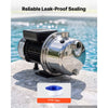 VEVOR Booster Pump 1.5 HP 24 GPM TEFC Motor for Pressure Side Pool Cleaners, AC 120V Pool Booster Pump, 200 ft Max Head, NPT 1 in Inlet/Outlet, Wide Compatibility, Easy Install with Quick Connect Kit