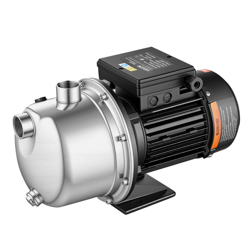 VEVOR Booster Pump 1.5 HP 24 GPM TEFC Motor for Pressure Side Pool Cleaners, AC 120V Pool Booster Pump, 200 ft Max Head, NPT 1 in Inlet/Outlet, Wide Compatibility, Easy Install with Quick Connect Kit