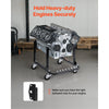 VEVOR Engine Stand, 750 LBS Load Capacity Engine Motor Stand, Heavy-Duty Steel Motor Holder with 4 Swivel Casters and 4 Hook Positions, Suitable for BB-CHEVY and GEN-1 SB-CHEVY Engines