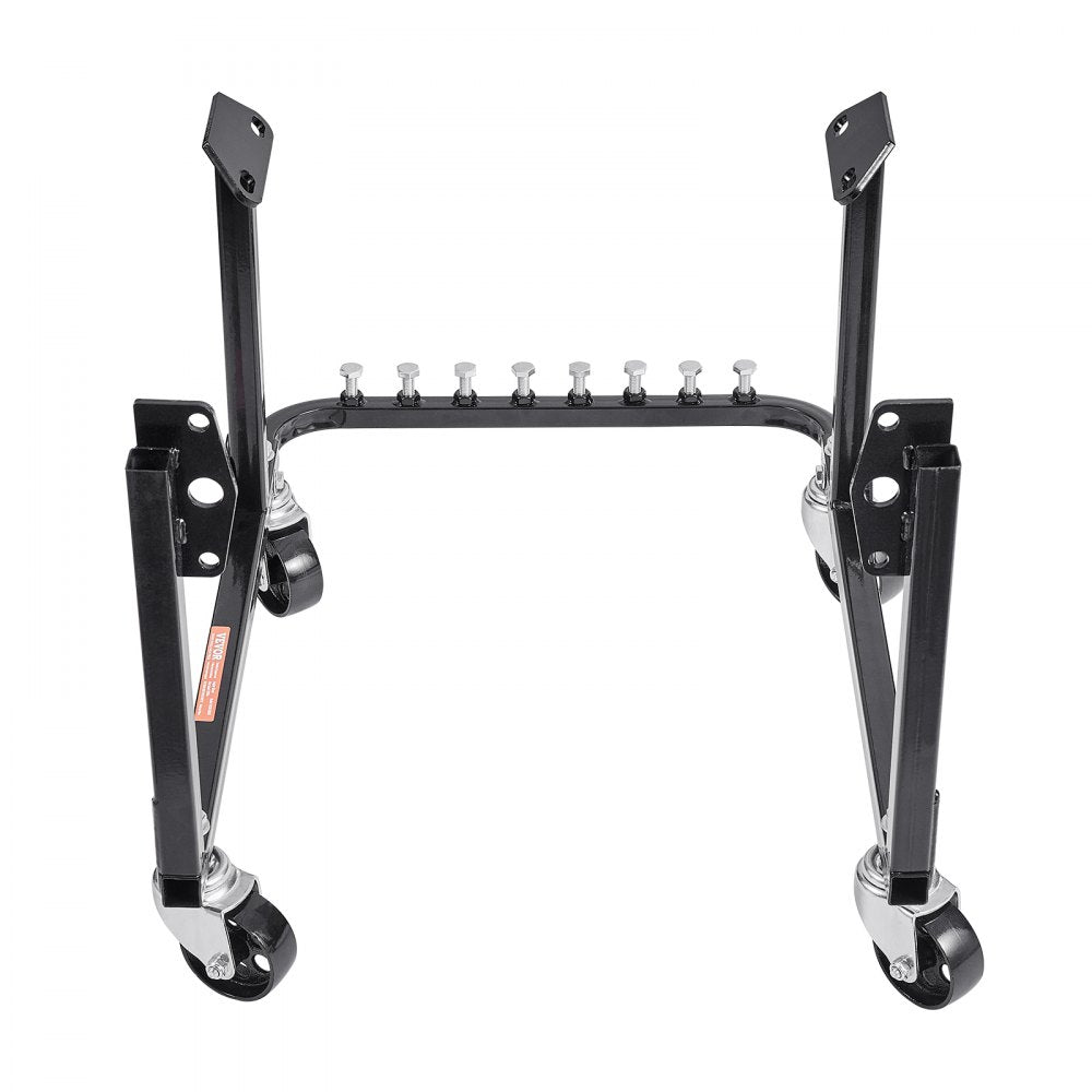 VEVOR Engine Stand, 750 LBS Load Capacity Engine Motor Stand, Heavy-Duty Steel Motor Holder with 4 Swivel Casters and 4 Hook Positions, Suitable for BB-CHEVY and GEN-1 SB-CHEVY Engines