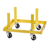 VEVOR Engine Stand, 750 LBS Load Capacity Engine Motor Stand with Adjustable Width & Length, Heavy-Duty Steel Motor Holder with 4 Swivel Casters and 2 Ratchet Straps, Suitable for Most Engines