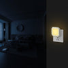 VEVOR LED Night Light, 2 Pack Plug in LED Night Light, 0.6 W 3000k Soft White Light, with Dusk-to-Dawn Light Sensor, for Bedroom, Bathroom, Hallway
