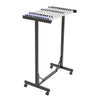 VEVOR Blueprint Storage Rack, Steel, Mobile Adjustable Blueprint Holder with 12 Pack of 30 Inch Aluminum Clamps, Wheels, Display Rack Storage Organizer Stand, for File Display Plan Poster Office Home