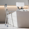 VEVOR Sliding Shower Chair, 400 lbs Capacity Tub Transfer Bench for Bathtub, Heavy Duty Shower Bench with Arms and Backrest, Height Adjustable Seat for Handicap, Adults, Seniors, Elderly and Disabled