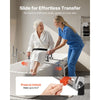 VEVOR Sliding Shower Chair, 400 lbs Tub Transfer Bench for Bathtub with Swivel Seat, Shower Bench with Pivoting Arms and Backrest, Height & Width Adjustable for Handicap, Seniors, Elderly and Disabled