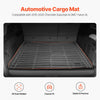 VEVOR Cargo Mat Compatible with Chevrolet Suburban & GMC Yukon XL 2015-2020, Precise Fit Trunk Mat for SUVs, TPE Trunk Protector Replacement, Black (1PCS)