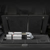 VEVOR Cargo Mats Compatible with 2016-2022 & 2023-2024 Honda Pilot, Custom Fit TPE Cargo Liner Set for SUVs, Trunk and Back Seat Protector Replacement, Black, Trunk Mat and Backrest Mats