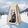 VEVOR Pop up Sports Tent, 47x47 in Clear Bubble Tent for 1 Person, Waterproof Outdoor Pod with Floor Mat & Top Cover, Garden Igloo Dome Tents Camping Shelter for Events Fishing Cheering