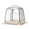 VEVOR Pop up Sports Tent, 63x63 in Clear Bubble Tent for 2-4 Persons, Waterproof Outdoor Pod with Floor Mat & Top Cover, Garden Igloo Dome Tents Camping Shelter for Events Fishing Cheering