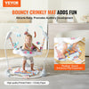 VEVOR Baby Bouncer, Baby Activity Center 360° Rotation & Adjustable Height, Toddler Play Jumper with Developmental Toys, Music Lights Sounds, Baby SpaceSaver Jumperoo For Age 6 Months and Up