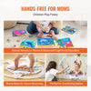 VEVOR Baby Bouncer, Baby Activity Center 360° Rotation & Adjustable Height, Toddler Play Jumper with Developmental Toys, Music Lights Sounds, Baby SpaceSaver Jumperoo For Age 6 Months and Up