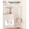 VEVOR Toddler Swing and Jumper, 2 in 1 Swing Set and Bouncer, Soft Cushion with Foldable A-Frame Metal Stand, Heavy-Duty Thick Ropes, Easy to Install and Store, for Indoor or Outdoor Play, Gray