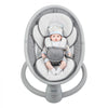 VEVOR Baby Swing, 5-Speed Baby Rocker Swing, Portable Infant Swing with Remote Control, Touch Panel, Bluetooth Music, 10 Preset Lullabies & 5-Point Safety Harness for 0-9 Month Boys Girls Up to 20lbs