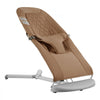 VEVOR Baby Bouncer, Folding Bouncer Seat for Babies 0-9 Months, Newborn Bouncer Chair with 2 Reclining Angles & 3-Point Harness, Portable Infant Rocker with Carrying Bag for Indoors Outdoors, Camel