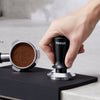 VEVOR Espresso Tamper 53mm, Spring Loaded Coffee Tamper, 30 lbs Tamper Tool Espresso, Stainless Tamper with Non-Slip Grip