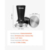 VEVOR Espresso Tamper 58mm, Spring Loaded Coffee Tamper, 30 lbs Tamper Tool Espresso, Stainless Tamper with Non-Slip Grip