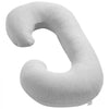VEVOR Pregnancy Pillow, C-Shaped Full Body Maternity Pillow for Sleeping, Ultra-Soft and Breathable Pregnant Support Pillows with Removable & Washable Cover, Perfect for Back, Belly, Hip, Legs Relief
