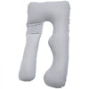 VEVOR Pregnancy Pillow, U-Shaped Full Body Maternity Pillow for Pregnant Women, Soft and Breathable Pregnant Support Pillows with Removable & Washable Cover, Perfect for Back, Belly, Hip, Legs Relief