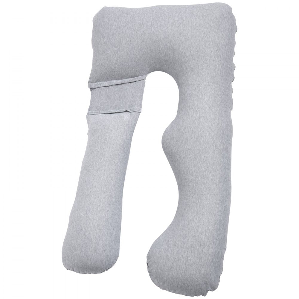 VEVOR Pregnancy Pillow, U-Shaped Full Body Maternity Pillow for Pregnant Women, Soft and Breathable Pregnant Support Pillows with Removable & Washable Cover, Perfect for Back, Belly, Hip, Legs Relief