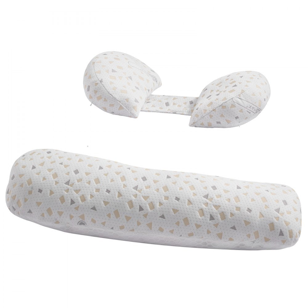 VEVOR Pregnancy Pillows for Sleeping, Adjustable Maternity Pillow for Pregnant Women, Soft Pregnancy Body Pillow with Removable & Washable Cover for Back Belly Hip Support, Lightweight and Portable