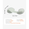 VEVOR Pregnancy Wedge Pillow, W-Shaped Maternity Pillow for Pregnant Women, Soft and Breathable Pregnancy Pillow with Removable & Washable Cover for Back Belly Hips Support, Lightweight and Portable