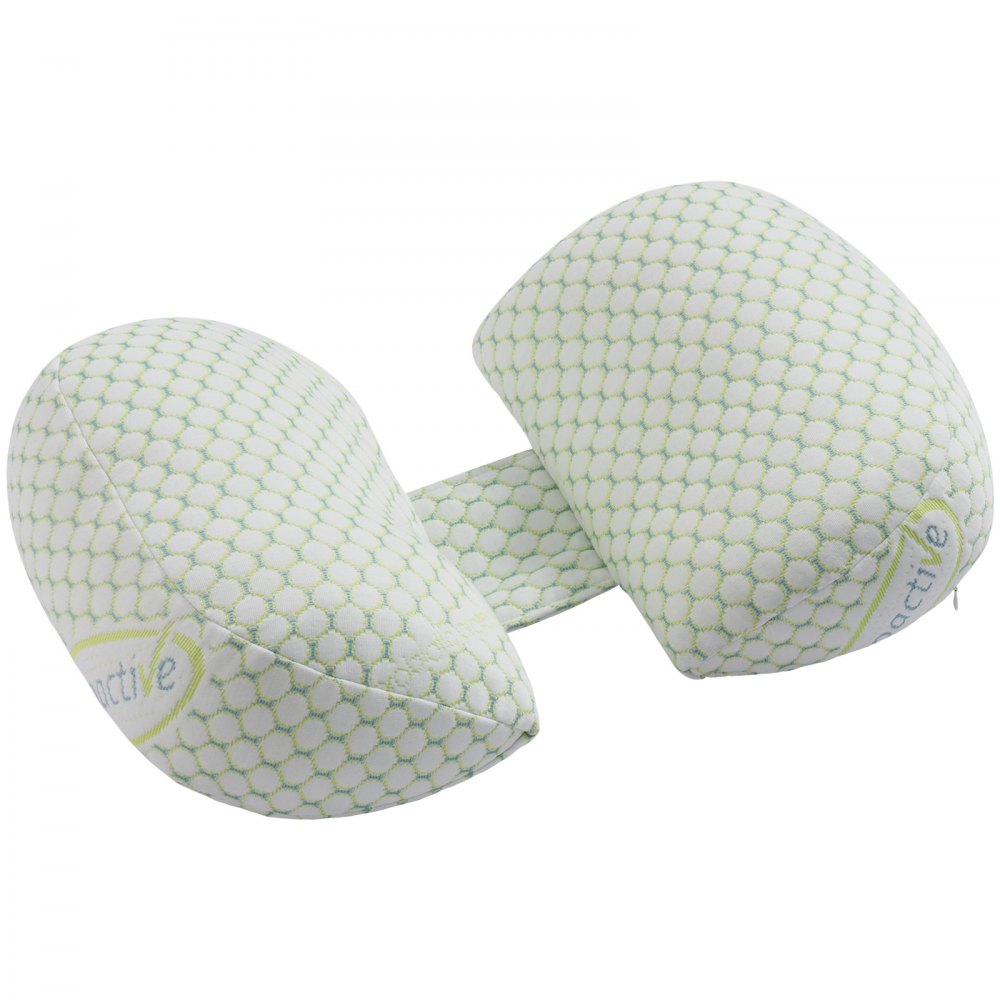 VEVOR Pregnancy Wedge Pillow, W-Shaped Maternity Pillow for Pregnant Women, Soft and Breathable Pregnancy Pillow with Removable & Washable Cover for Back Belly Hips Support, Lightweight and Portable
