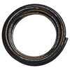 VEVOR Hydraulic Hose 3/4 inch x 50 ft, Coiled Hydraulic Hose 3120 PSI, Rubber Hydraulic Hose with 2 High-Tensile Steel Wire Braid, Bulk Hydraulic Hose -20℃ to 140℃, Hydraulic Oil Flexible Hose