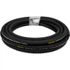 VEVOR Hydraulic Hose 3/8 inch x 50 ft, Coiled Hydraulic Hose 4800 PSI, Rubber Hydraulic Hose with 2 High-Tensile Steel Wire Braid, Bulk Hydraulic Hose -20℃ to 140℃, Hydraulic Oil Flexible Hose