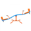 VEVOR Kids Seesaw, 300 lbs Load Capacity, Sit and Spin Teeter Totter with Easy-Grip Handles, Kids Outdoor Playground Equipment, Outside Toys, Swiveling 360 Degrees Rotating for Children Aged 3+