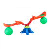 VEVOR Kids Seesaw, 55 lbs Load Capacity per Seat, Sit and Spin Teeter Totter with Handles, Kids Outdoor Playground Equipment, Swiveling 360 Degrees Rotating for Children Aged 3+, Multi Colored