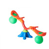 VEVOR Kids Seesaw, 55 lbs Load Capacity per Seat, Sit and Spin Teeter Totter with Handles, Kids Outdoor Playground Equipment, Swiveling 360 Degrees Rotating for Children Aged 3+, Multi Colored