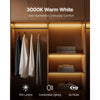 VEVOR 8 Pack T5 Fluorescent Light Bulbs, 21-Inch Linear, Fluorescent Tube Lamp with 3000K Warm White, 13 Watts, G5 Bi-Pin Base, 1100 Lumens, Replacement Bulb, for Under Cabinet Counter Fixture, Closet