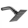 VEVOR Tub and Shower Faucet Set, Complete with 4-Inch Rainfall Shower Head and Bathtub Spout, Single-Spray Single-Handle Tub Trim Kit with 304 Stainless Steel Valve Trim for Bathrooms, Matte Black