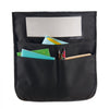 VEVOR Chair Pockets for Classroom, 24 Pack, 14 x 15 Inches Chairback Buddy Pocket with Name Tag, Back of Chair Organizer for Kids in Classroom, Kindergarten, School, and Home, Black
