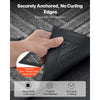 VEVOR Front Door Mat, 61.5 x 36 in Commercial Floor Mat for Indoor and Outdoor, Modern Stylish Carpet with TPE Backing, Heavy Duty Washable Entry Industrial Rug for Hallway, Balcony, Garage, Grey