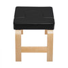 VEVOR Yoga Headstand Bench, 300 lbs Capacity Yoga Inversion Chair for Family Gym, Headstand Trainer with Wood Frame & PU Pad, Stand Yoga Stool for Strength Balance Training, Relieve Fatigue, Black