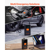 VEVOR Jump Starter with Air Compressor 4000A Peak Car Battery Jump Box, Portable for 9.0L Gas / 8.0L Diesel, 150 PSI Auto-Shutoff Tire Inflator, Power Bank, 12V Battery Charger, with LED Flashlight