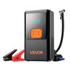 VEVOR Jump Starter with Air Compressor 4000A Peak Car Battery Jump Box, Portable for 9.0L Gas / 8.0L Diesel, 150 PSI Auto-Shutoff Tire Inflator, Power Bank, 12V Battery Charger, with LED Flashlight