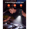 VEVOR Jump Starter with Air Compressor 8000A Peak Car Battery Jump Box, Portable for 9.0L Gas / 8.0L Diesel, 150 PSI Auto-Shutoff Tire Inflator, Power Bank, 12V Battery Charger, with LED Flashlight