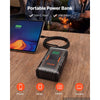 VEVOR Jump Starter with Air Compressor 1600A Peak Car Battery Jump Box, Portable for 6.0L Gas / 3.0L Diesel, 150 PSI Auto-Shutoff Tire Inflator, Power Bank, 12V Battery Charger, with LED Flashlight