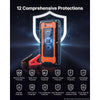 VEVOR Jump Starter 5000A Peak Portable Car Battery Booster Jump Box 12V, for Up to 9.0L Gas / 8.0L Diesel Engine, Power Bank, 3 Mode Emergency LED Flashlight, Lithium Battery Pack, with USB Output
