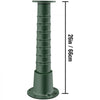 VEVOR Antique Hand Water Pump Stand Pitcher Pump Stand Cast Iron Well Pump Stand with Pre-set 0.5\" Holes for Easy Installation Old Fashion Pitcher Hand Pump Stand for Home Yard Pond Garden Outdoors G