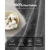 VEVOR 6-Piece Towel Set, 600 GSM 100% Cotton Towels for Bathroom, 2 Bath Towels, 2 Hand Towels and 2 Washcloths, Highly Absorbent & Quick Drying Bathroom Towels for Bathroom, Gym, Hotel, and Spa